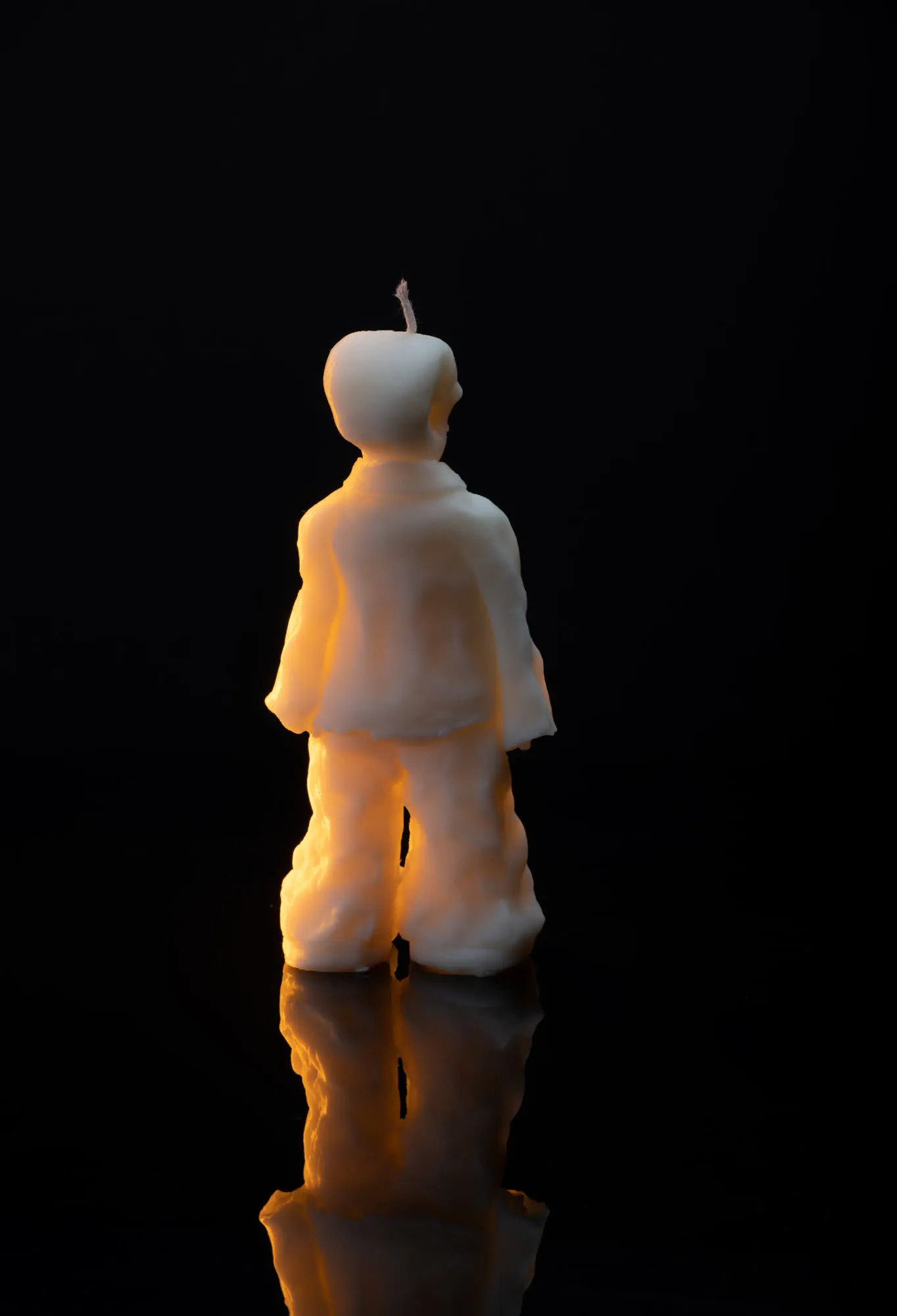 Sculptural candle four