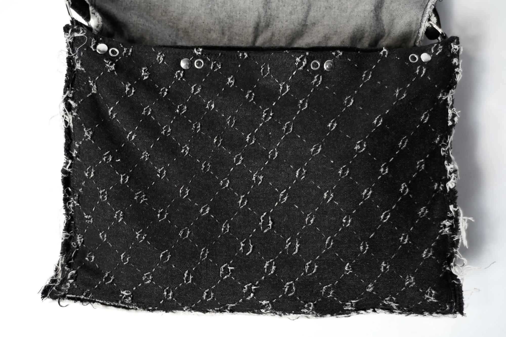 Denim bag detail